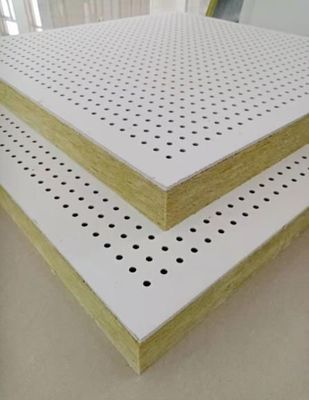 ПВХ потолки B1 Огнеупорный Tegular Edge Sound Absorption Подвесная потолочная доска