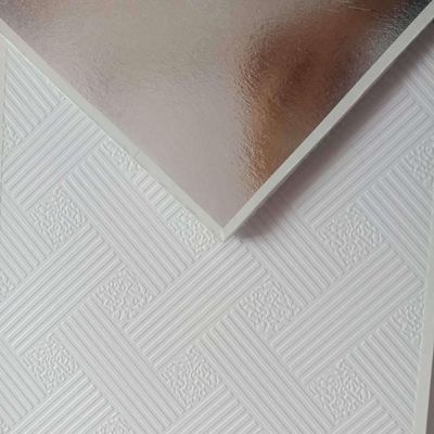 Квадратная потолочная плитка с теплоизоляцией и акустической звукопоглощающей системой