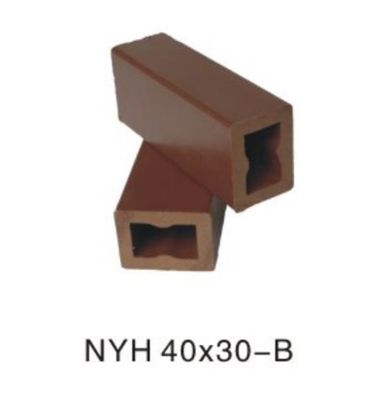 90*90-А водонепроницаемая наружная деревянная пластмассовая композитная ограждающая колонна для ваших потребностей в покрытии