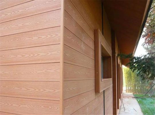Ультрафиолетоустойчивое стекло из WPC 45% HDPE 50% древесные волокна и долговечный дизайн