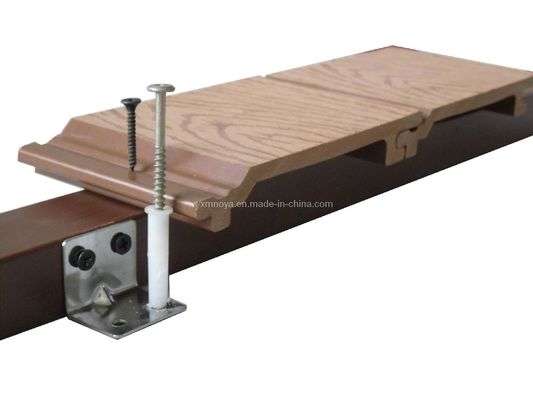 Сдвижная отделка водонепроницаемая и устойчивая к погодным условиям WPC внешняя стенка 156MM*21MM