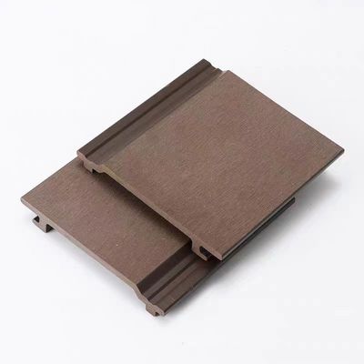 Сдвижная отделка водонепроницаемая и устойчивая к погодным условиям WPC внешняя стенка 156MM*21MM