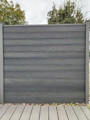 Сдвижная отделка водонепроницаемая и устойчивая к погодным условиям WPC внешняя стенка 156MM*21MM