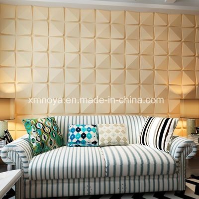 B1 Огнеупорные 500 ммx500 мм декоративные акустические 3D стеновые панели для фонового дивана