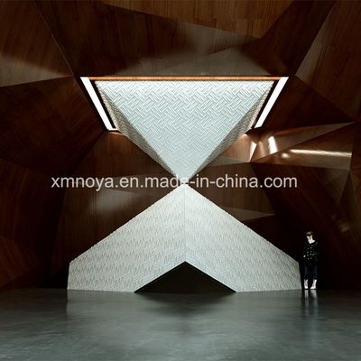Огнезащита Звукозащита Декорация 3D панели для общественных мест 500 ммx500 мм KTV использование