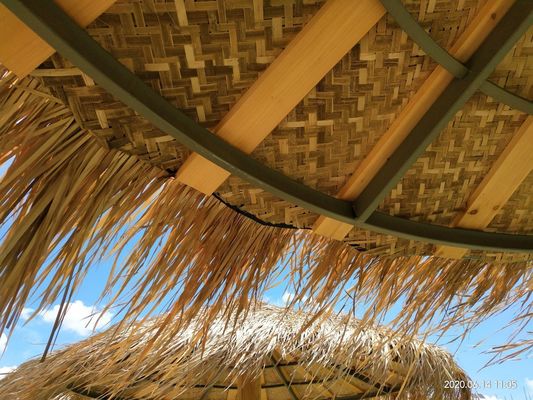 Noya Thatch Tile 04 Прямые кровельные плитки для искусственного синтетического моделирования окружающей среды