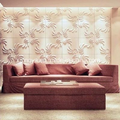 Интерьерная отделка 3D-стенная панель из ПВХ с текстурированным дизайном и акустическими свойствами