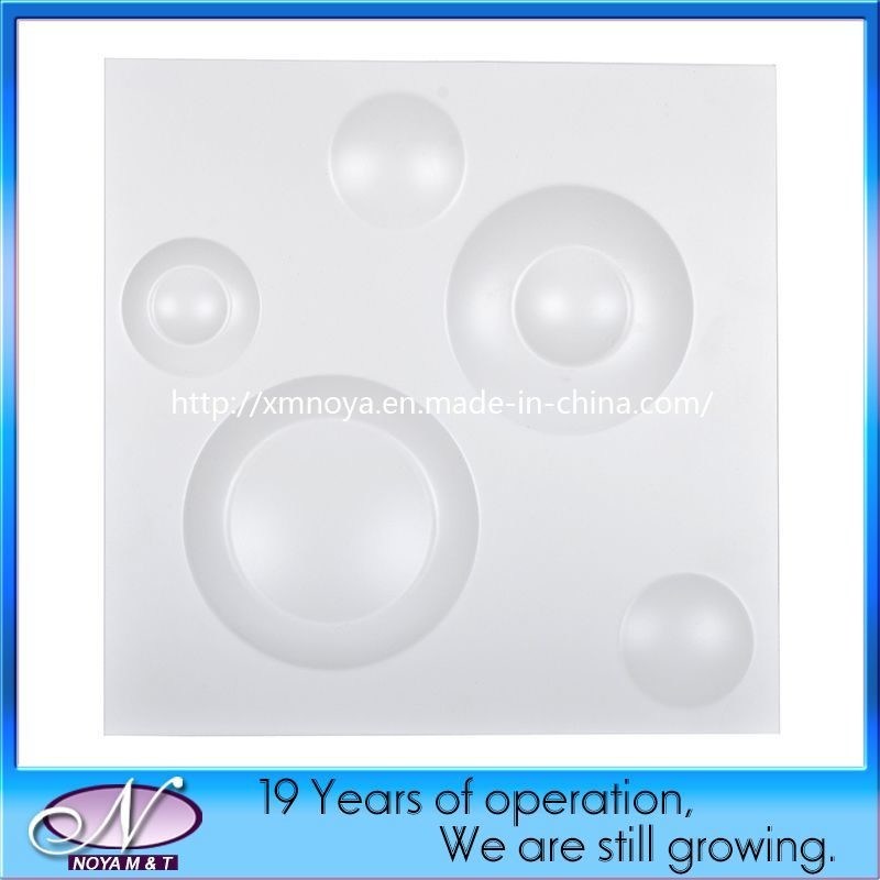 500мм * 500мм Размер Дизайн Акустическая 3D-стенная доска для офиса Звукопоглощение водонепроницаемая