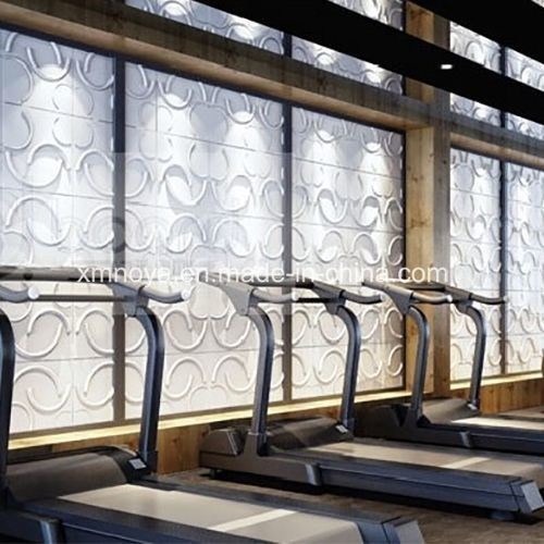 3D-панель экологически чистый E0 акустическая звукоизоляция настенная доска для спортивного зала декоративный стиль